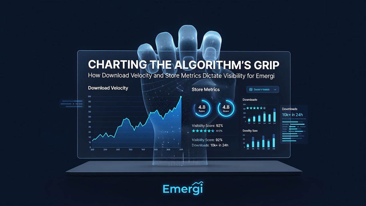 Analytics chart displaying store metrics correlation with casino app rankings